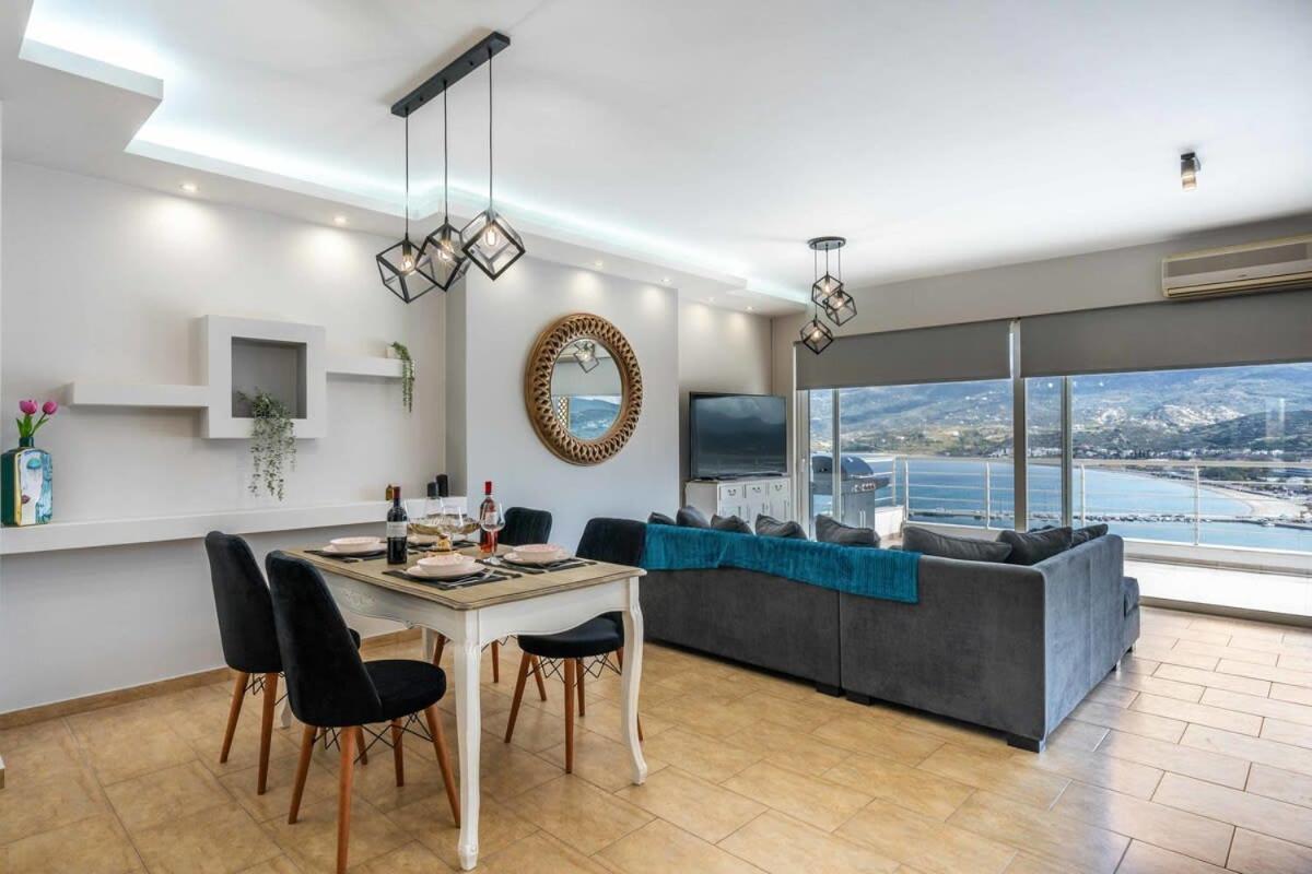 Sitia Panoramic Penthouse - Close To Sandy Beach - Private Parking Экстерьер фото
