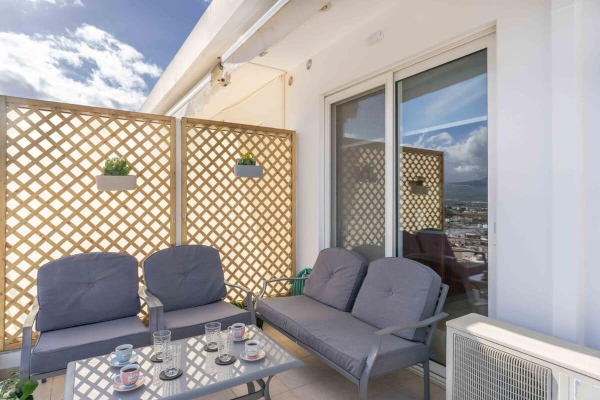 Sitia Panoramic Penthouse - Close To Sandy Beach - Private Parking Экстерьер фото