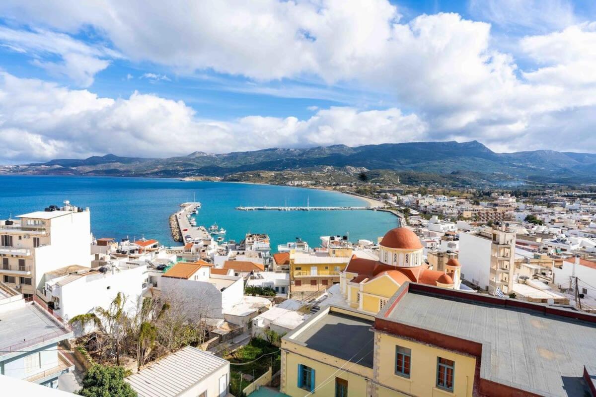 Sitia Panoramic Penthouse - Close To Sandy Beach - Private Parking Экстерьер фото